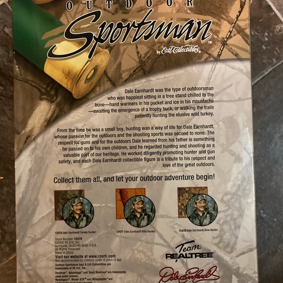 Rare Dale Earnhardt Collectibles 2 series 1 sportsman realtree.box never opened - Picture 3 of 4